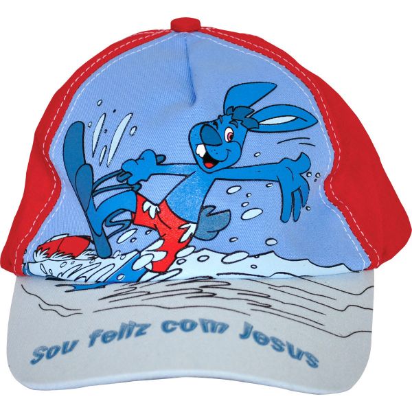 Boné Pascoalino Sou Feliz com Jesus